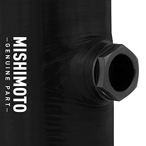 Mishimoto - MMCP-25NPTBK Silicone Coupler, 2.5" w/ 1/8" NPT Bung Black - Image 4