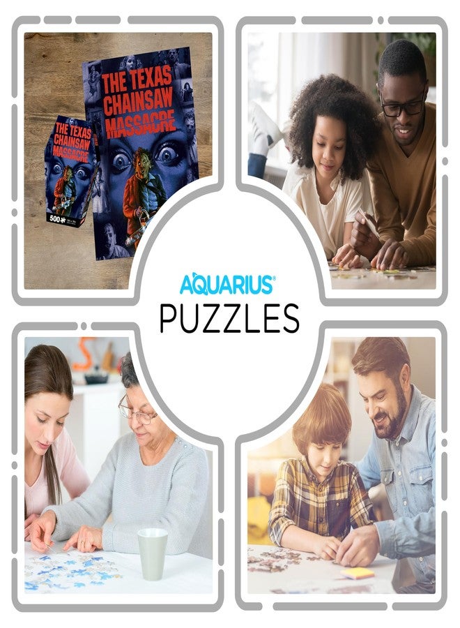 AQUARIUS The Texas Chainsaw Massacre 500pc Puzzle Coffin Box (500 Piece Jigsaw Puzzle) - Glare Free - Precision Fit - Officially Licensed Merchandise & Collectibles - 14x19 Inches - Image 4