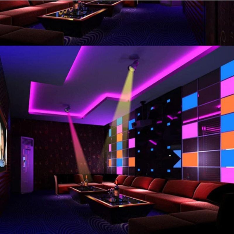 أضواء بقاء متغيرة اللون RGB: لمبة LED E27 3 واط - حبات لمب مستقرة قابلة للتوهج 85-265 فولت لفقرات العيد والمشاركة في أفراح الميلاد وملاعب الكي تي في والمنزل والبار وتزيين الحفلات الزوجية - Image 4