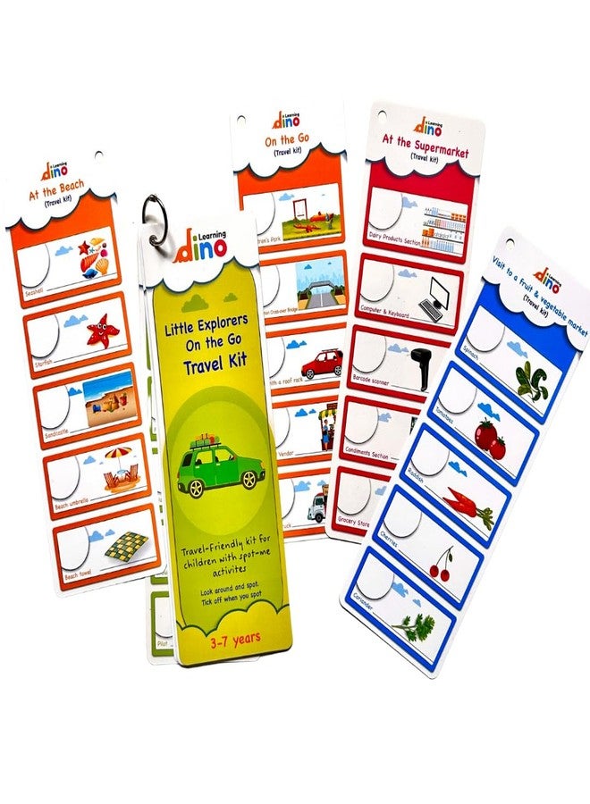 Learning Dino Spot Me - Travel Activity Kit For Kids | Travel Games For Kids To Play In Airplanes, Cars, Train For 3-8 Years | Birthday Return Gift For Kids (Pack Of 1) - Image 2