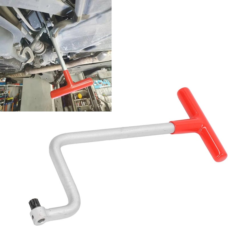 woobles Wheel Alignment Wrench Tool Wheel Alignment Wrench Universal Steel High Strength Rear Axle Toe Adjustment Tool - Image 4