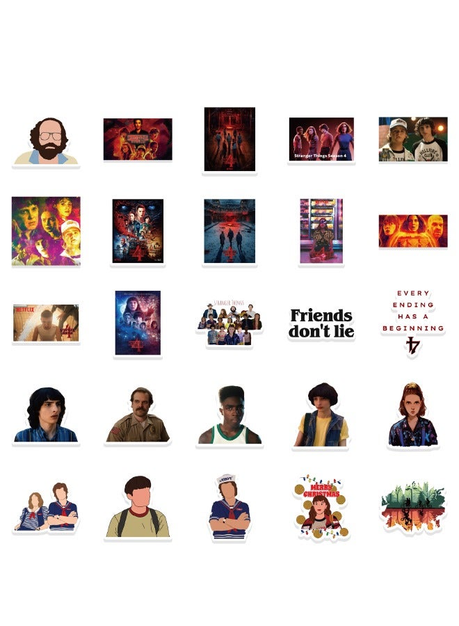 50 Pcs Waterproof Sticker Set, HD Fine Color Printing, Waterproof Stickers for Laptop,Skateboard, Water Bottles, Computer, Phone, Guitar, Stickers for Kids Teens - Image 5