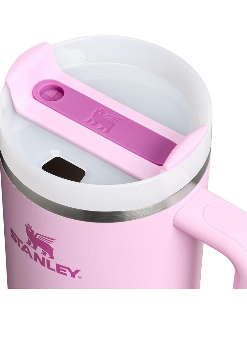 Stanley Quencher H2.0 Tumbler with Handle and Straw 40 oz | Flowstate 3-Position Lid | Cup Holder Compatible for Travel | Insulated Stainless Steel Cup | BPA-Free | Pink - Image 2