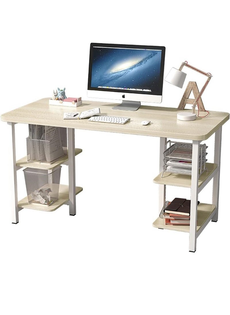 AGD Multi Purpose Study Desk Table With Storage Shelf And Bookshelf  - Image 1