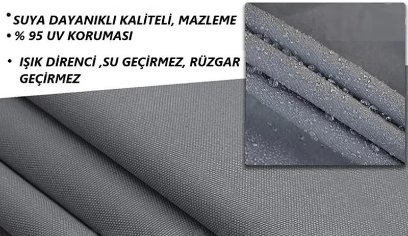 Pamukkale Branda Pamukkale Canopy Canopy Tarpaulin Waterproof Sunscreen Awning 300 x 400