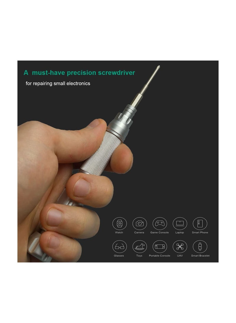 KASTWAVE Magnetic Precision Screwdriver Set, 22 in 1 Small Screwdriver Set, Premium Professional Mini Screwdriver Set for Repairing Eyeglasses Watches Electronics Computer - Image 3