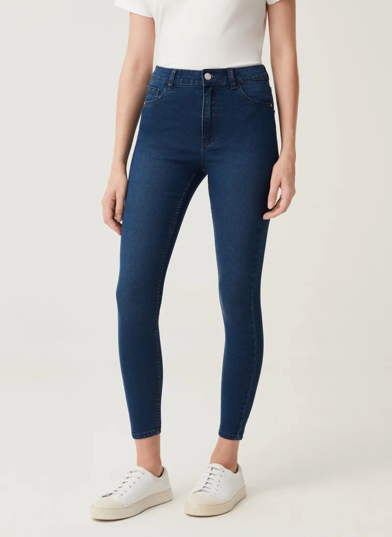 او في اس OVS Skinny Fit Stretch Jeans