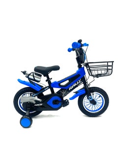 RALLY BICYCLE RALLY BICYCLE, Kids Bike, 12-P1390, 12 inches for 2 to 4 Years old Kids with training wheel, Water bottle, Bell, and Basket, Chain cover  - Image 2
