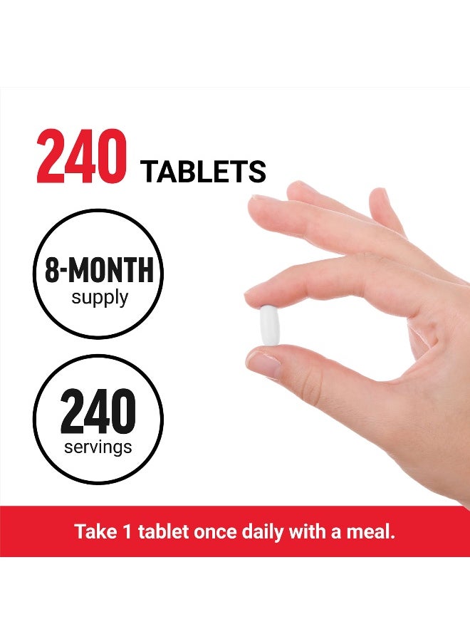 Force Factor Force Factor, Zinc, 50 mg, 240 Tablets  - Image 4