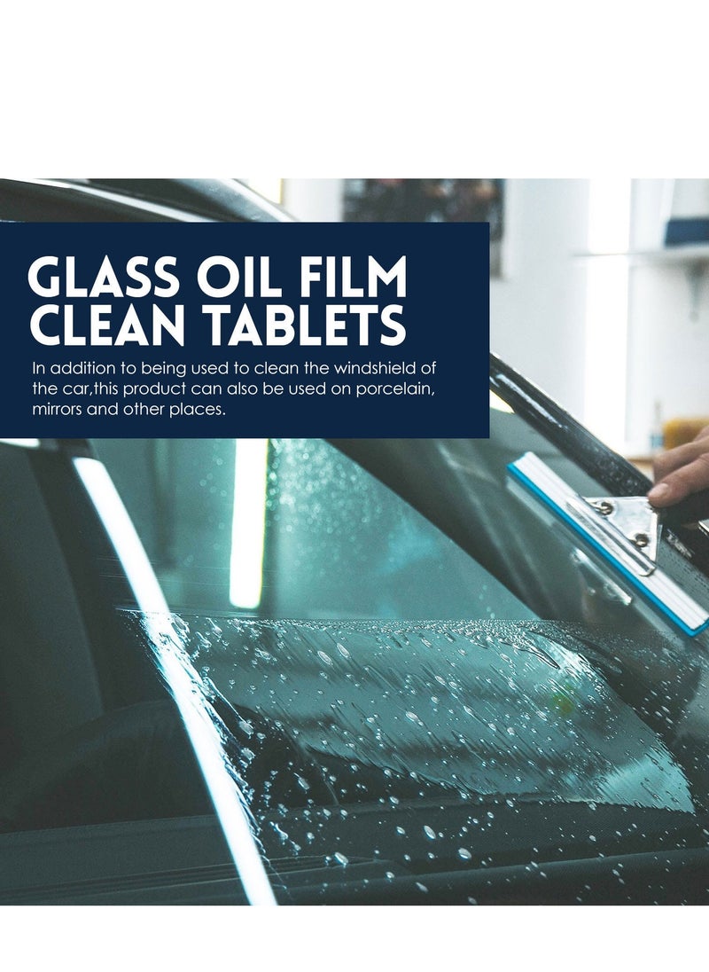 RAYHONG 30 Pieces Car Windshield Glass Concentrated Washer Tablets Solid Effervescent Wiper Cleaning for Kitchen Window  - Image 3