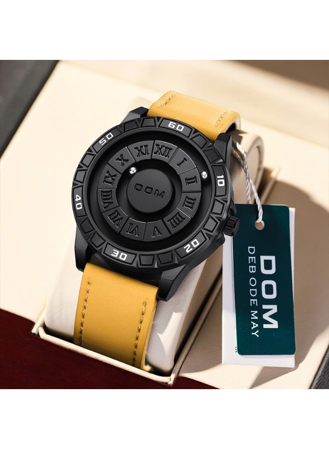 DOM Magnetic Ball Suspension Creative Personalized Waterproof Watch - Image 2
