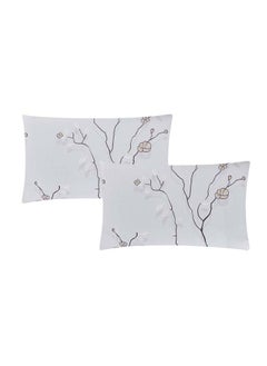 Hours Comforter Set With A Durable And Soft Jacquard Fabric And A Modern And Distinctive Pattern That Satisfies All Tastes, 4 Pieces, Single Size