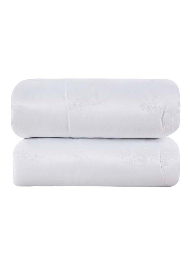 Hours - Hours Comforter Set With A Durable And Soft Jacquard Fabric And A Modern And Distinctive Pattern That Satisfies All Tastes, 4 Pieces, Single Size - Image 1