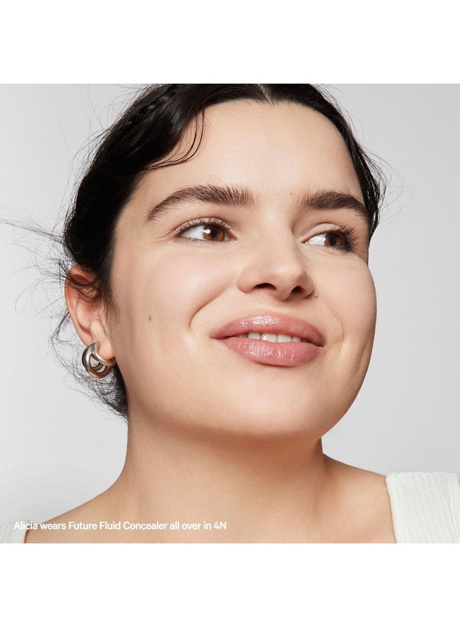 MILK MAKEUP Milk Makeup Future Fluid All Over Cream Concealer, 4N (Fair with Neutral Undertones) - 0.28 fl oz - Medium-to-Full Coverage - Up to 12-Hour Wear - Crease-Proof Finish - Vegan, Cruelty Free - Image 4