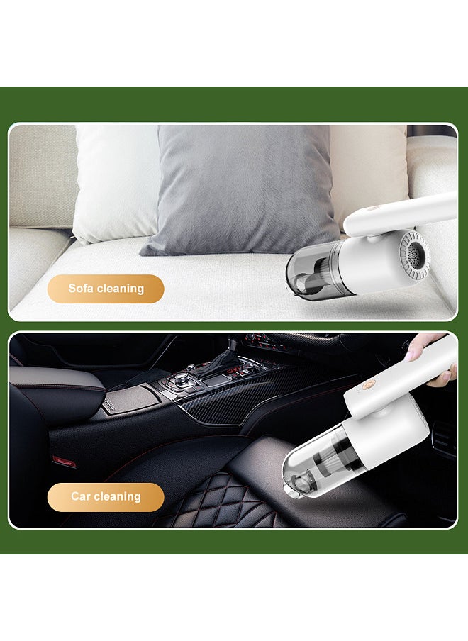 Generic Car Vacuum Cleaner, 50W High Power Handheld Vacuum with LED Lights Different Nozzles 180° Foldable Portable Rechargeable Cordless Vacuum Cleaner for Travel, RV Camper, Home  - Image 3