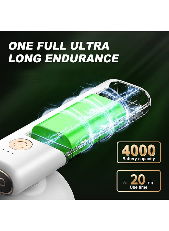 Generic Car Vacuum Cleaner, 50W High Power Handheld Vacuum with LED Lights Different Nozzles 180° Foldable Portable Rechargeable Cordless Vacuum Cleaner for Travel, RV Camper, Home  - Image 2
