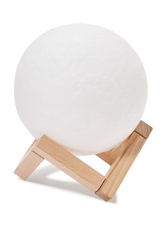 أكاليكس 3د مطبوعة القمر عكس الضوء مصباح الليل الأصفر - Image 1