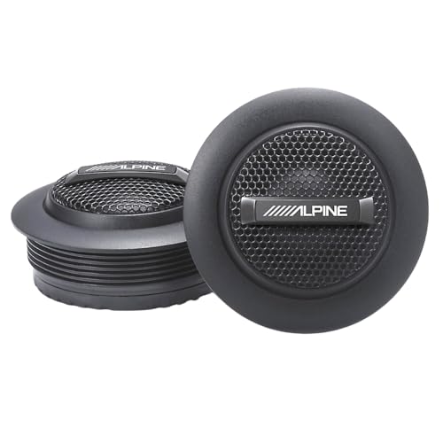 Alpine S-S10TW S-Series 1" Silk Dome Tweeter Set - Image 4