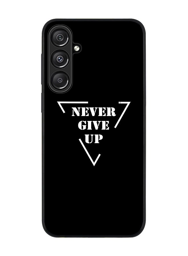 Stylizedd For Samsung Galaxy A16 / A16 5G Case,Slim fit Camera Protection, Shockproof Thin Phone cover - Never give up - Image 1
