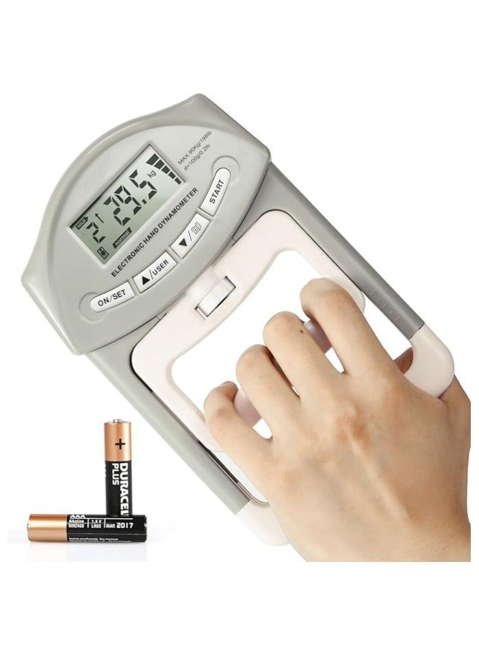 جهاز قياس قوة قبضة اليد - مقياس يدوي لتقوية قبضة اليد، أداة تدريب للرياضة، المدرسة، والاستخدام المنزلي. - Image 1