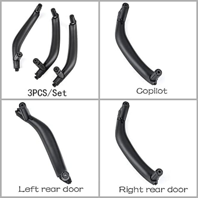 Black Car Door Handles for BMW X5/X6 F15/F16 (2014-2018) - Black Interior Replacement Accessories - Image 4