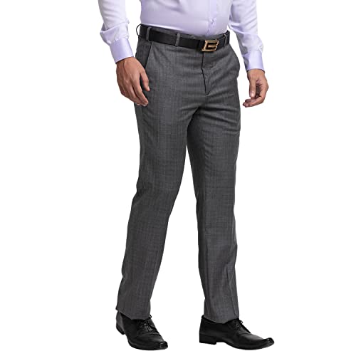 Raymond Dark Grey Trouser (Size: 30)-RMTX04626-G7 - Image 2