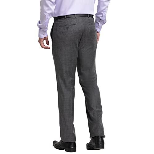 Raymond Dark Grey Trouser (Size: 30)-RMTX04626-G7 - Image 4