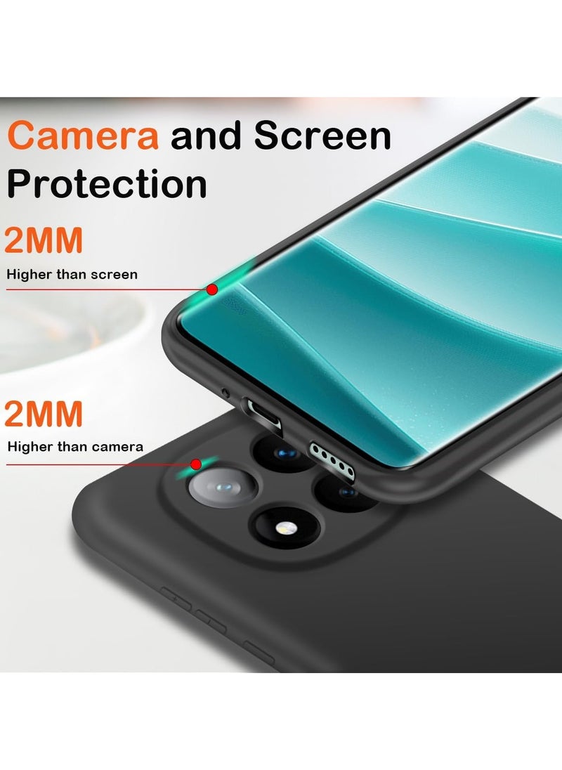 Redmi Note 14 Pro Plus 5G Case Cover Soft Silicone Case Lightweight Shock Protective Cover with Camera Protection for Redmi Note 14 + Pro 5G  - Image 4