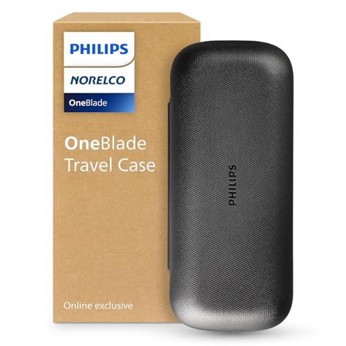 Norelco Philips Norelco OneBlade Travel Case, Protect Your Handle and Blade, Compatible with QP27XX, QP28XX and QP6XXX, Model QP401/90, Black - Image 1