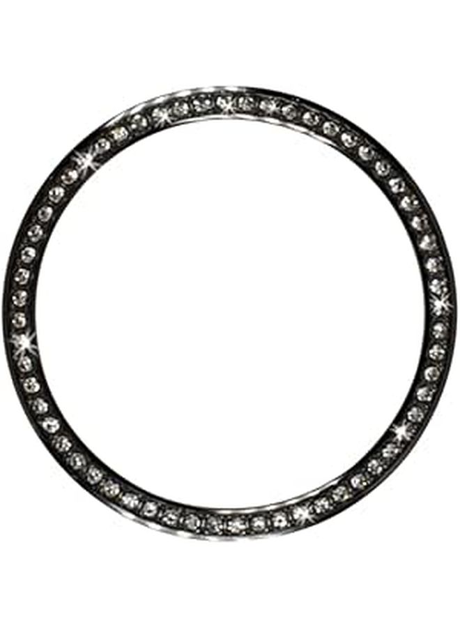 Smart Black Diamond Bezel Ring for Watch Scratch Protector Accessory - Image 1