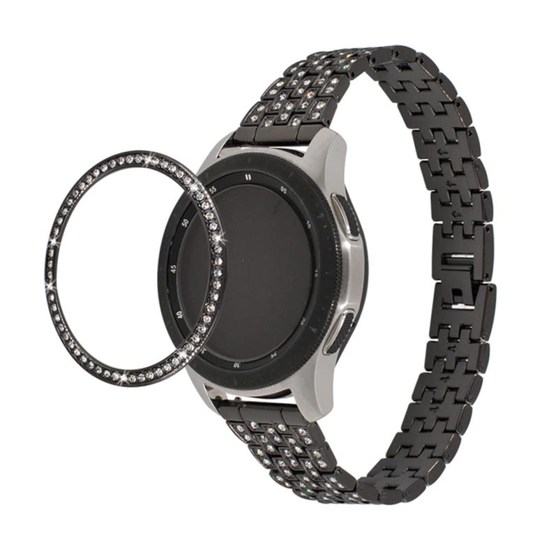 Smart Black Diamond Bezel Ring for Watch Scratch Protector Accessory - Image 5