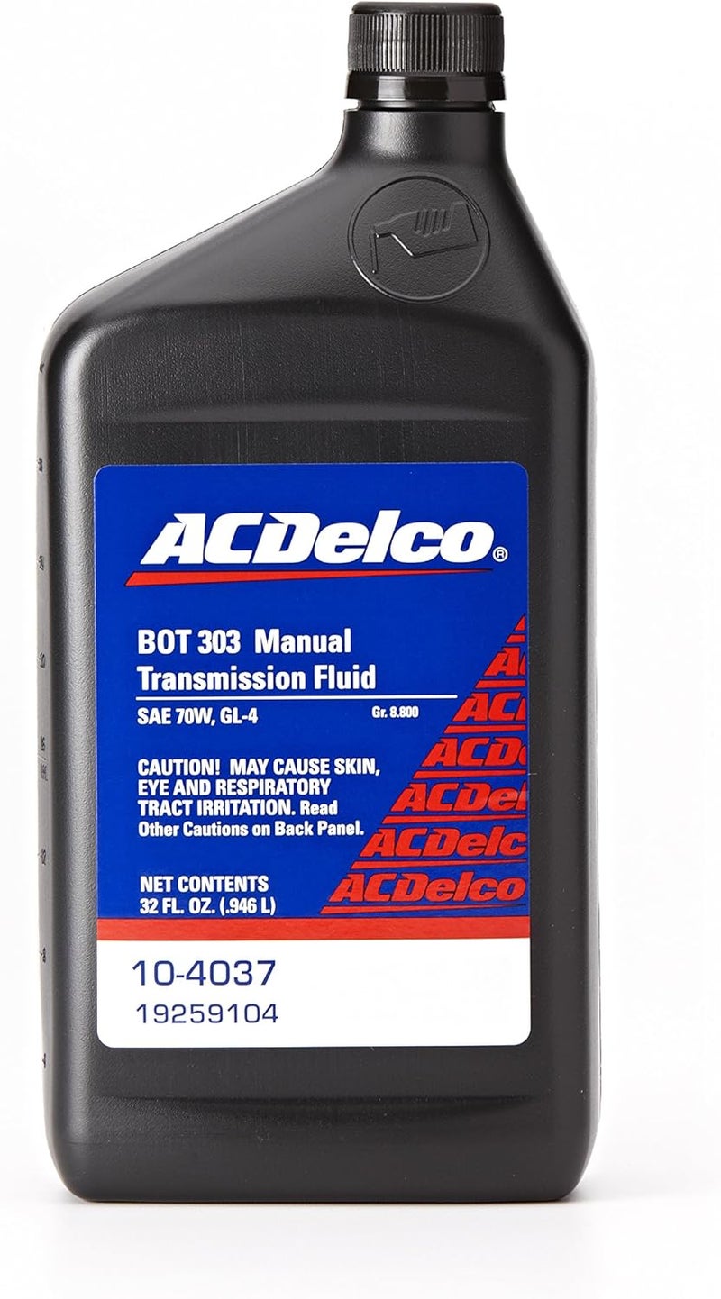 ACDelco GM Original Equipment 10-4037 70W BOT 303 Modified Low Viscosity Manual Transmission Fluid