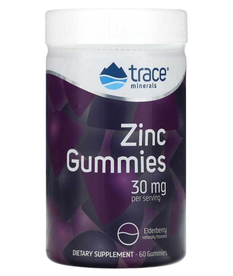 Zinc Gummies Elderberry 60 Gummies (15 mg per Gummy)