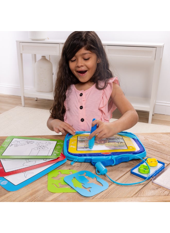 Melissa & Doug مجموعة الرسم المتعددة الأنشطة واو المائية - Image 4