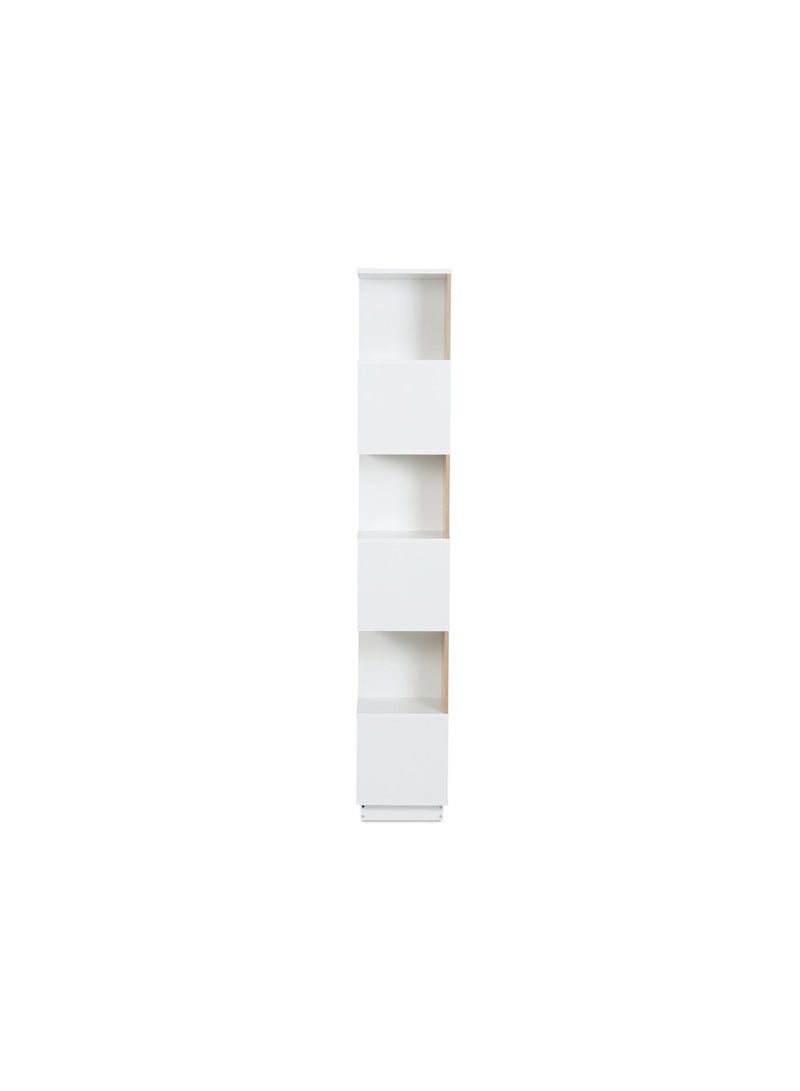 Pan Home Groner Office Bookcase - White\Natural  - Image 3