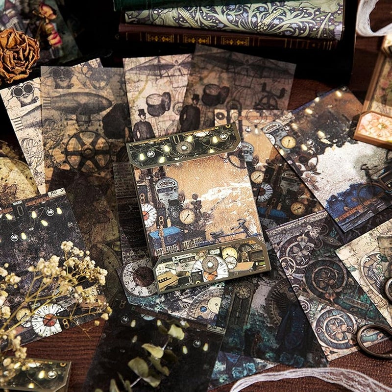 20 Sheets Aesthetic Decorative Paper Scrapbooking Embellishment For Journal Planner - Image 4