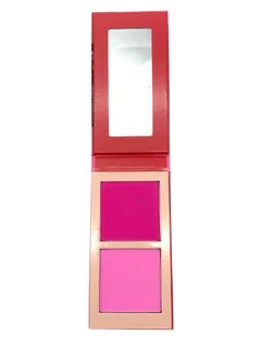 Juvia's Place Juvia's Place Blushed Duo Blush Volume4 - Two Tone Pigmented Buildable Pressed Mineral Powder - Rosy Natural Cheeks Matte Fresh Finish for All Skin Color 
