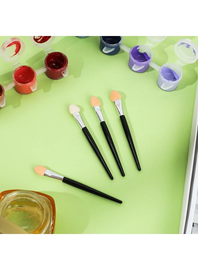 Sliverdew 24 Pcs Sponge Applicators,Small Sponge Painting Brushes Detailed Ink Paints Blending Brushes For Pastel Artist Painting Pastels, Diy Scrapbooking Cards Making - Image 4