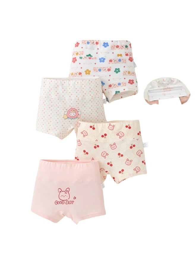 KUYING New Comfortable Skin friendly Breathable Underwear Set 0f 4