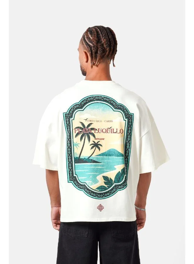 Sixth June Playa Luquillo Boxy Tshirt