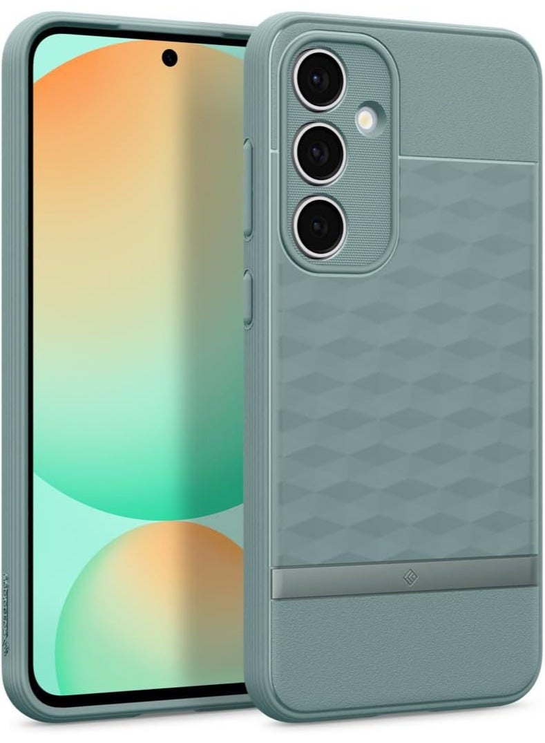 Caseology Parallax for Samsung Galaxy S24 FE Case Cover - Sage Green - Image 1