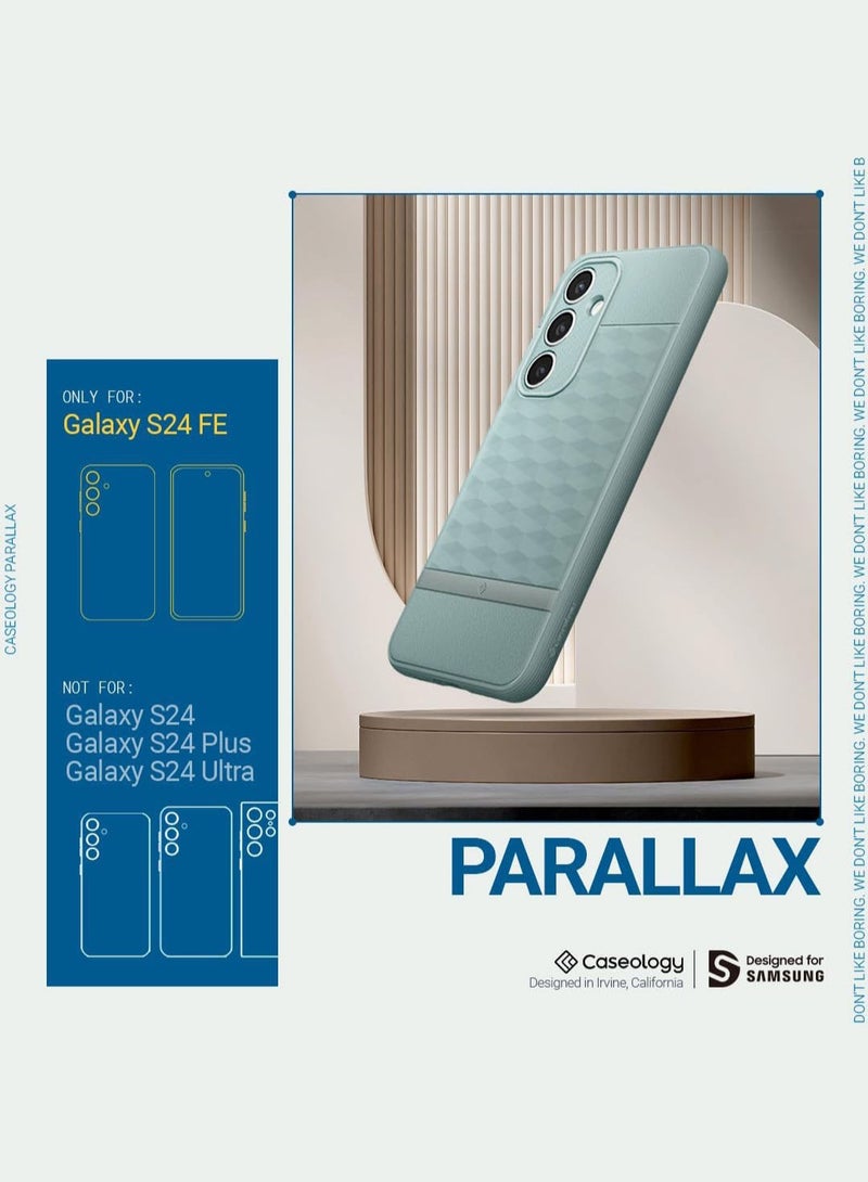 Caseology Parallax for Samsung Galaxy S24 FE Case Cover - Sage Green - Image 2