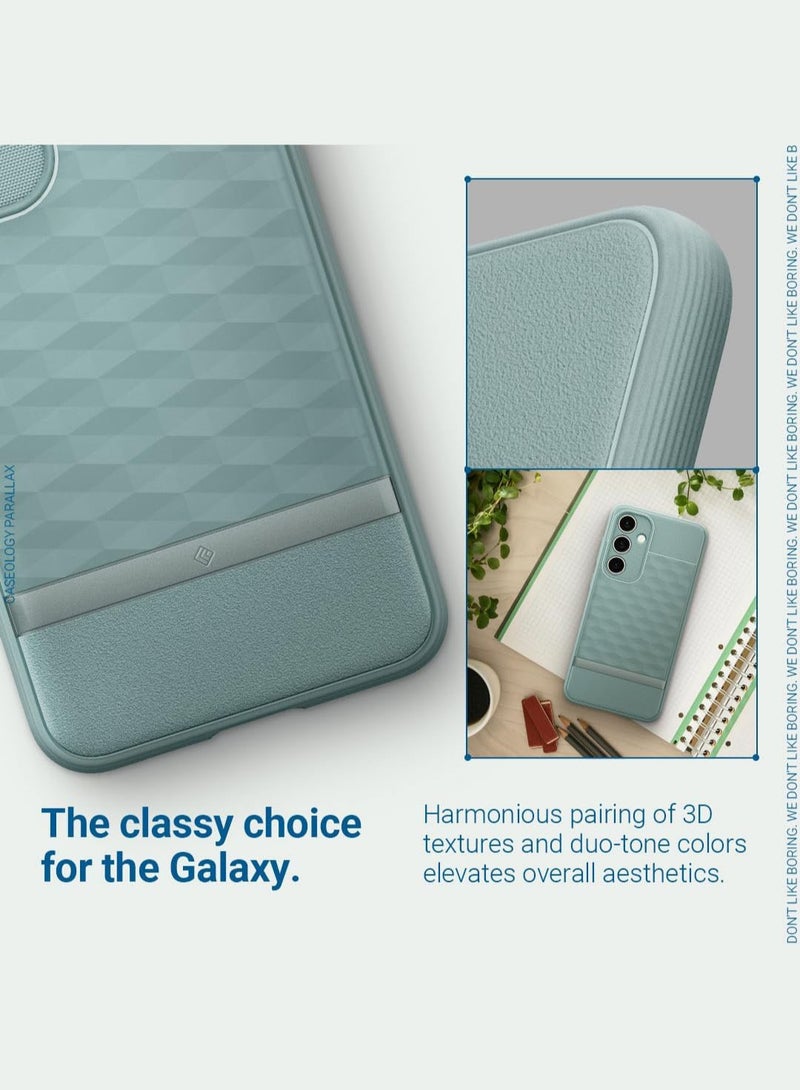 Caseology Parallax for Samsung Galaxy S24 FE Case Cover - Sage Green - Image 3
