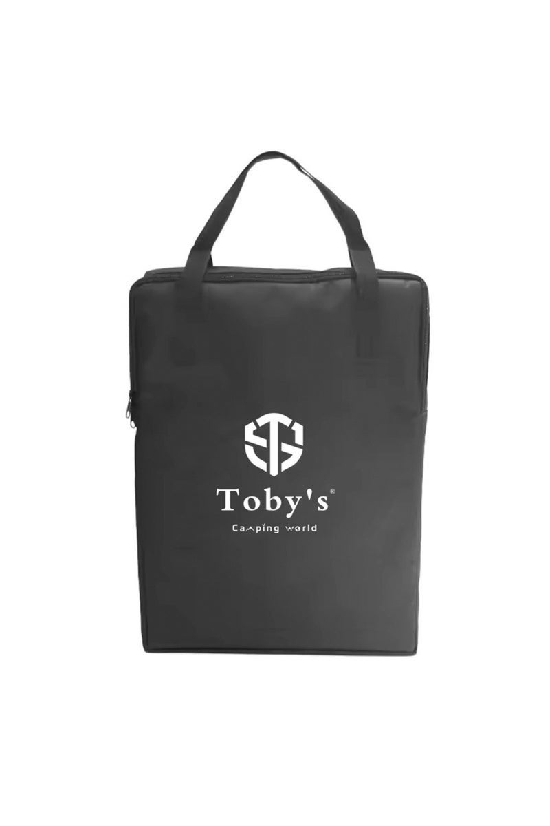 Toby's طاولة توبي-12 القابلة للطي والمصنوعة من الألمنيوم المتين مع حقيبة حمل - Image 3