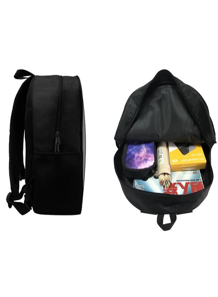 Pikachu Cartoon Primary And Secondary School Students Three-piece Schoolbag Large Capacity Three-piece Set - Image 3