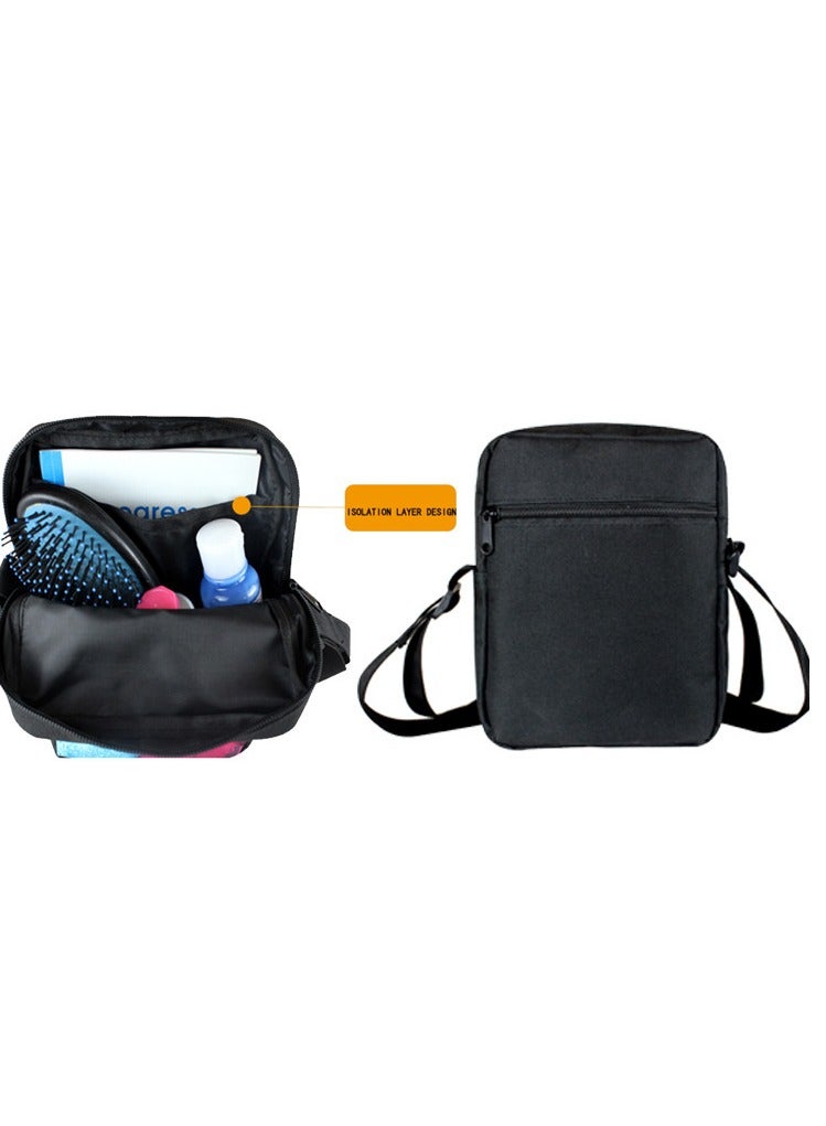 Pikachu Cartoon Primary And Secondary School Students Three-piece Schoolbag Large Capacity Three-piece Set - Image 4