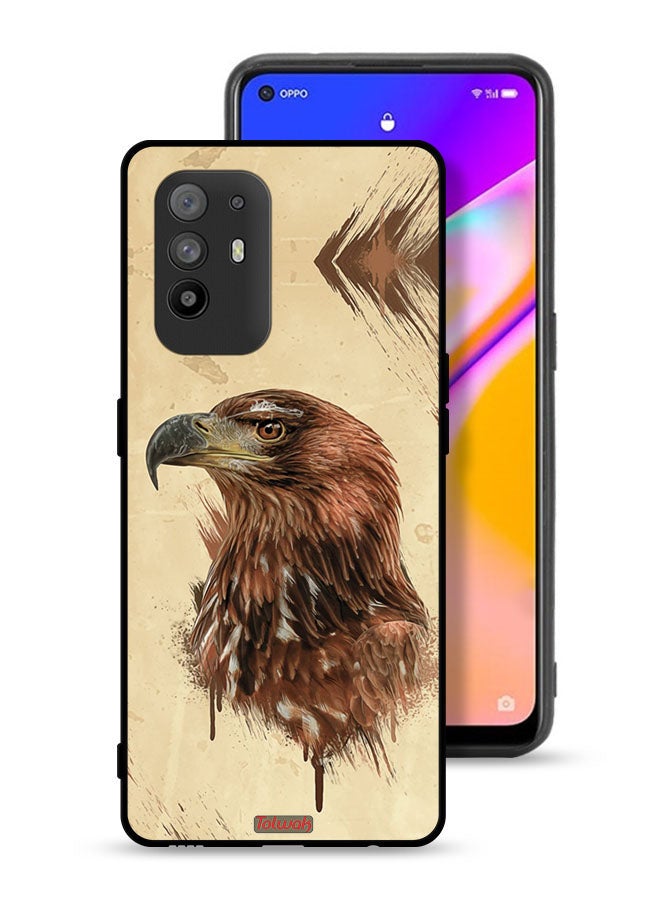 Tolwak Oppo F19 Pro Plus 5G Protective Case Cover Best Falcon Wallpaper - Image 1