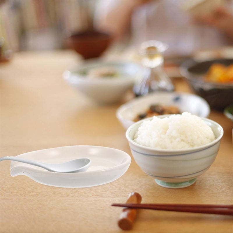 Ceramic Spoon Rest Set of 2 Sturdy Reusable Kitchen Countertop Holder - Image 5