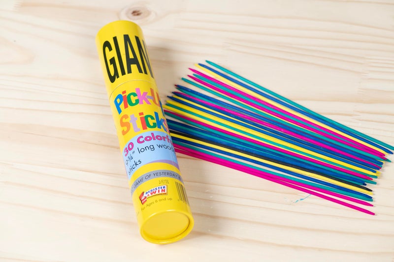 Pressman Giant Pick Up Sticks - Classic Game from Yesterday That's Fun Today , Yellow , One Size Fits All - Image 3