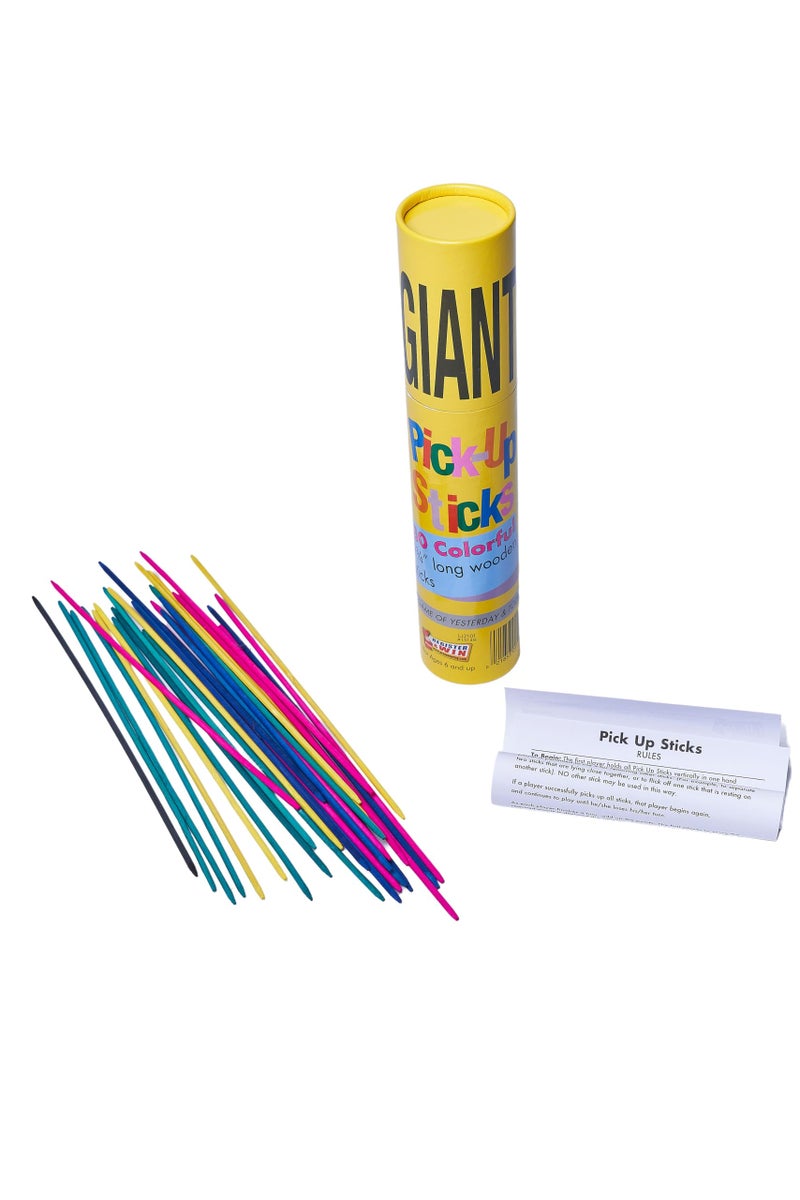 Pressman Giant Pick Up Sticks - Classic Game from Yesterday That's Fun Today , Yellow , One Size Fits All - Image 2